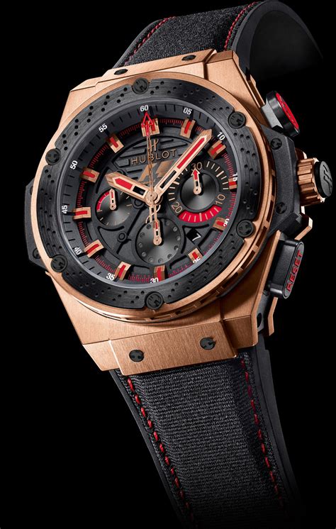 hublot f1 king power red gold replika|hublot f1 monza limited edition.